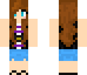 girl in a vest