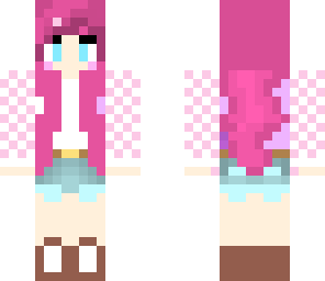 l's pink hair