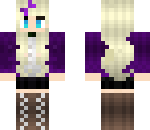 purple girl