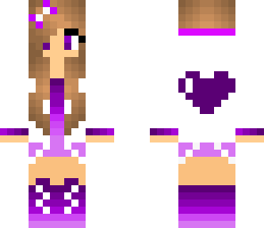 purple heart girl