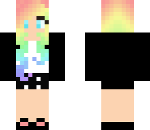 rainbow girl 10 likes please