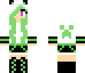 green panda