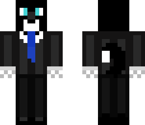 cat in a suit skin