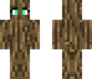 wood log girl