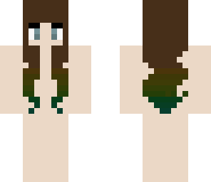 brown green ombre base