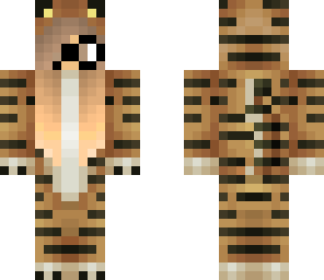 edited tiger skin