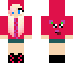 pink dino hoodie