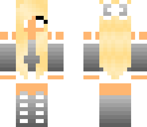 cute herobrine girl xp