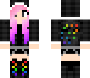 new year girl skin