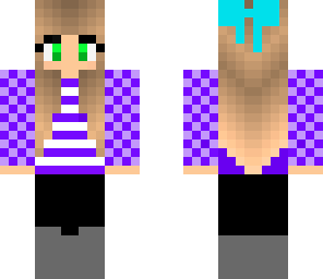 purple pirate girl