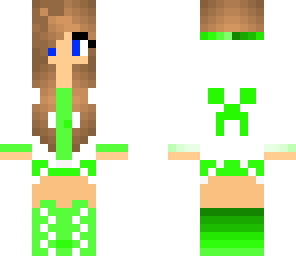 edited green creeper