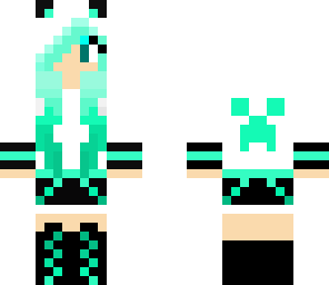 creeper cute girl