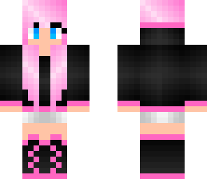 dj girl pink
