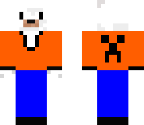 mrpooolarbear skin oranje blauw
