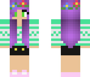 flower crown girl