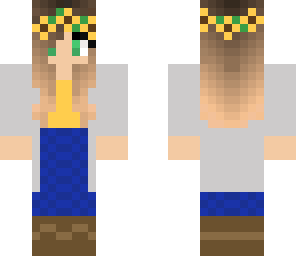fixed sunflower camping girl