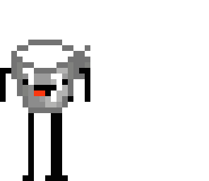 bucket man
