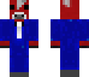 blue mushroom suit