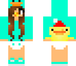 blue baby christmas duck