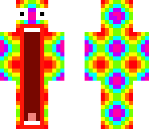 rainbow mouth