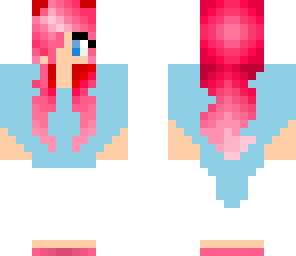 pink hair