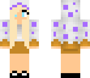 purple cake girl