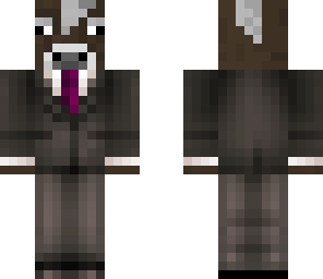 cow in a suit
