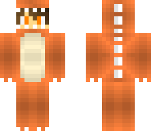 orange dino