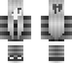 black and white