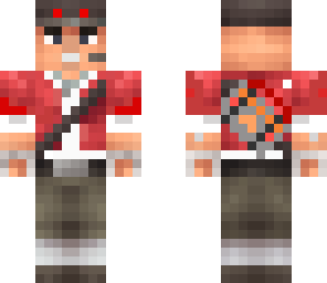 scout with cosmetics