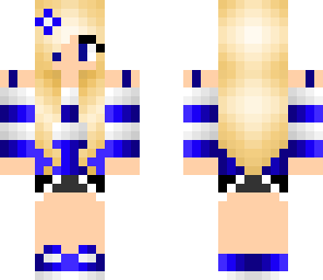 girl sweet blue