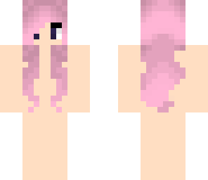 purple hair girl base skin