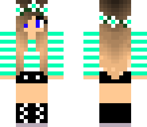 teal flower girl
