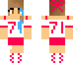 edit of cheerleader girl