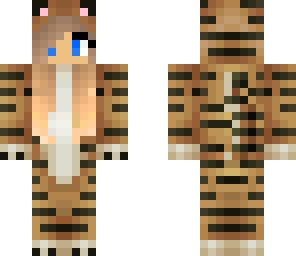 tiger girl blue eyes