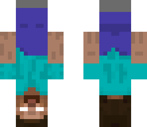 herobrine on head