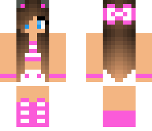 bow girl - pink version