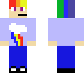 male rainbow dash