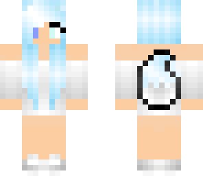 my version of arctic wolf girl