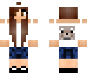 wolf girl with backwards hat