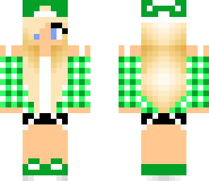 green checkered gurl