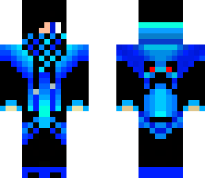blue teenager