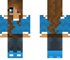 blue sweater