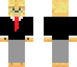 ocelot in a suit