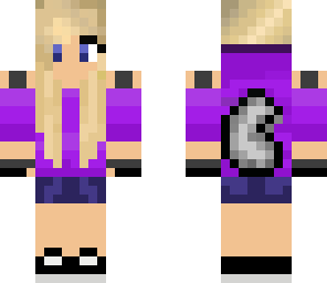 purple girl