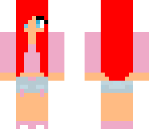pink girl skin