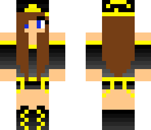 cute sexy yellow girl