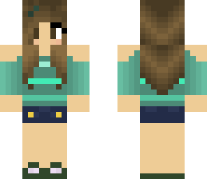brown haired girl