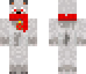 snowy wolf