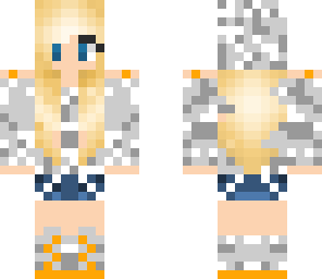 winter camo girl